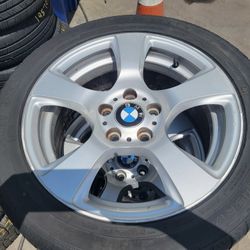 ORIGINAL 17" BMW 328i Wheels With Tires