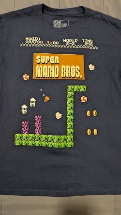 2 Super Mario shirts