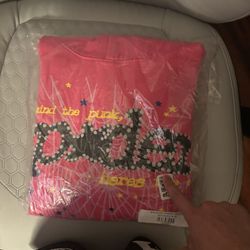 Pink Spider Hoodie