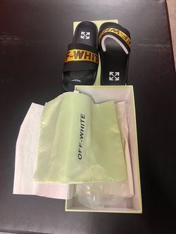 Off white slides Sz 9 men’s