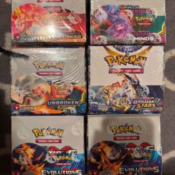 Pokemon Booster Boxes 