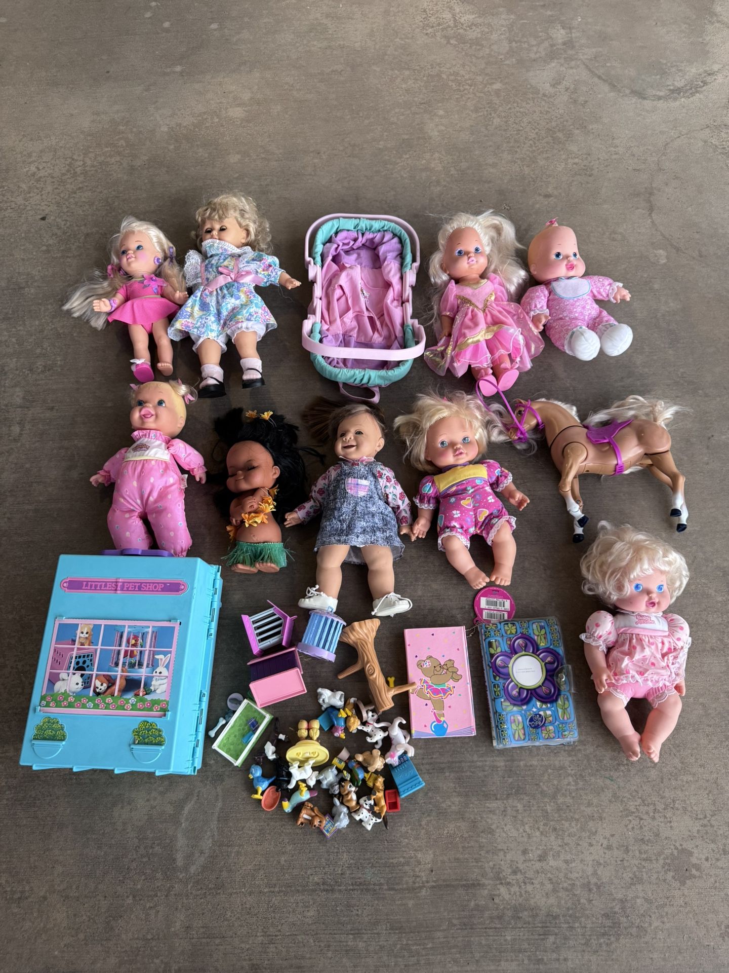 Vintage 80s 90s Girl Toys