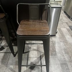 Set Of 4 Bar Stools 