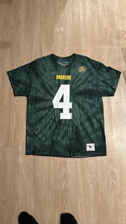 Size XL - Mitchell And Ness Packers Tie Dye Shirt Jersey Number Favre 4 New Era Vintage Sports 47