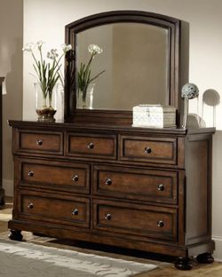 2159-5 Cumberland Dresser in Medium Brown
