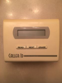 Vintage Caller ID Phone Display