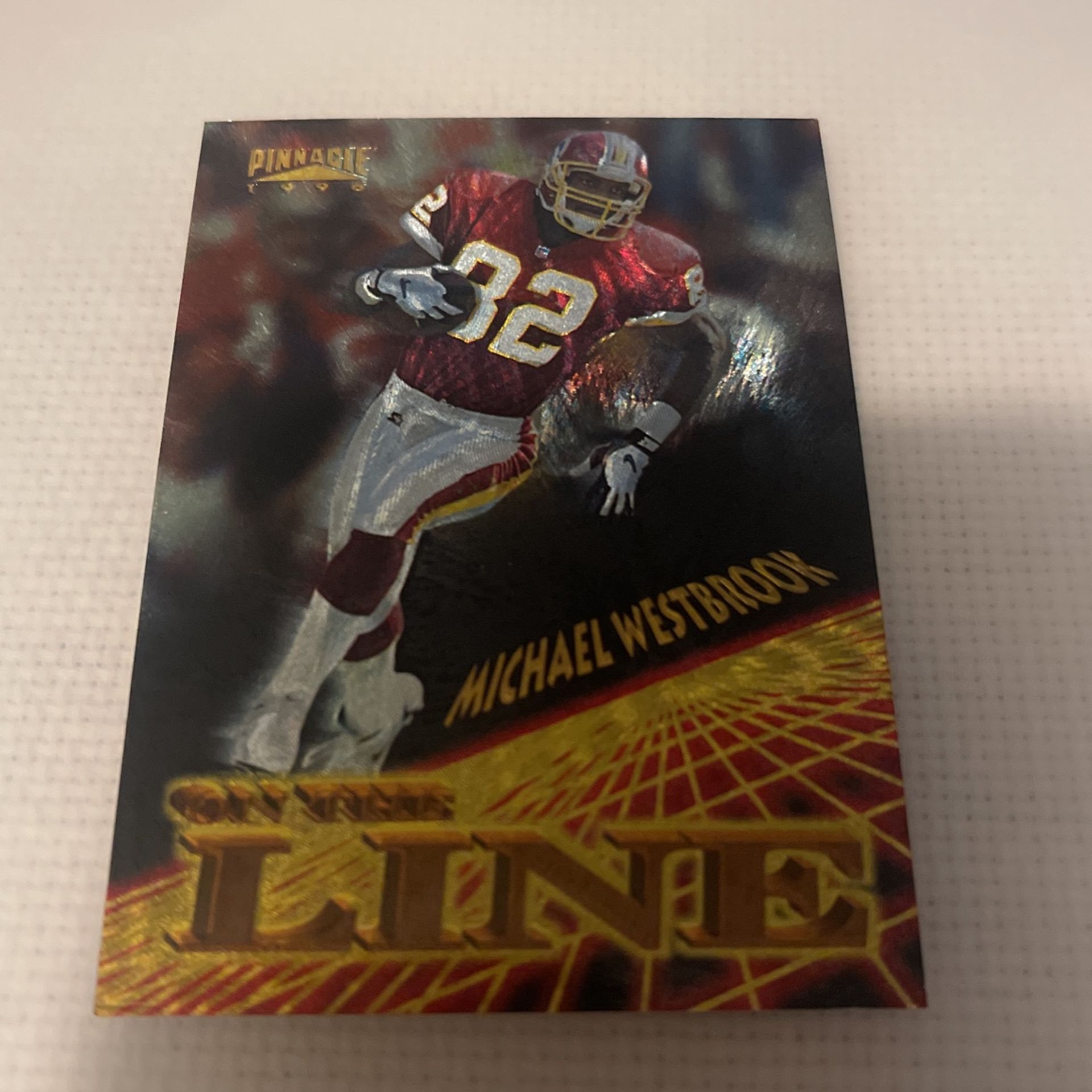 Football Pinnacle 1996 Michael Westbrook 7 of 15