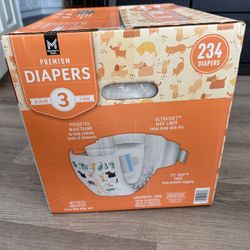 Members Mark Brand New Box Of 234 Diapers!