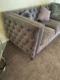 Sofa and loveseat