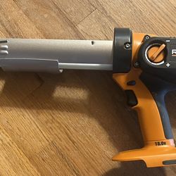Rigid Battery Powered Caulk Gun