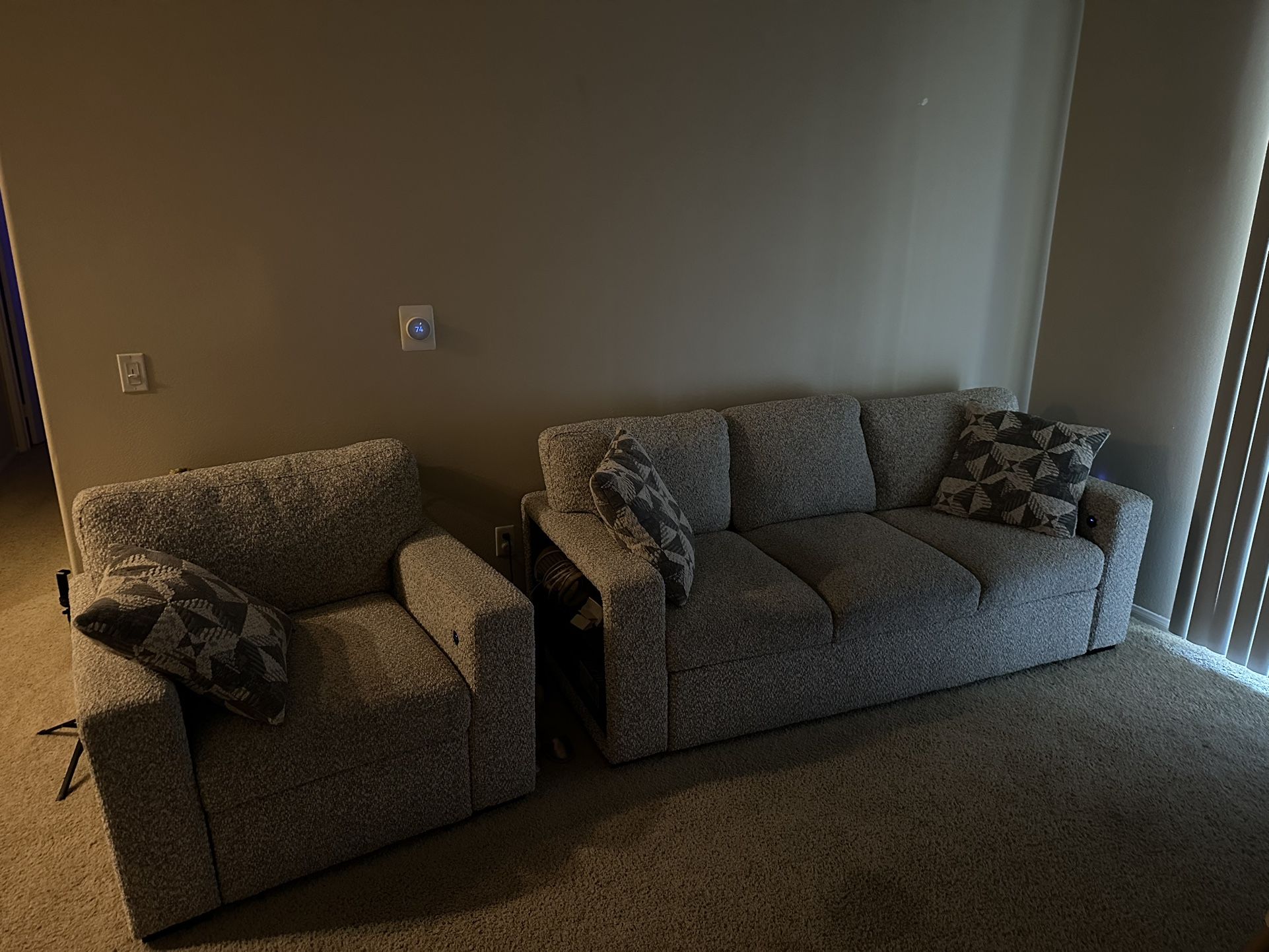 Movie Night Couch And Chair