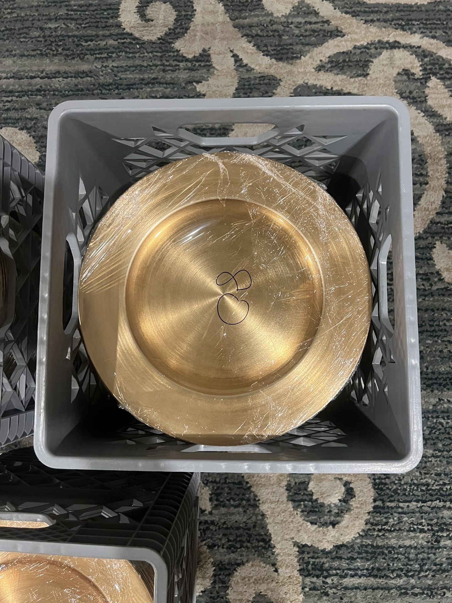 Elegant Gold Charger Plates