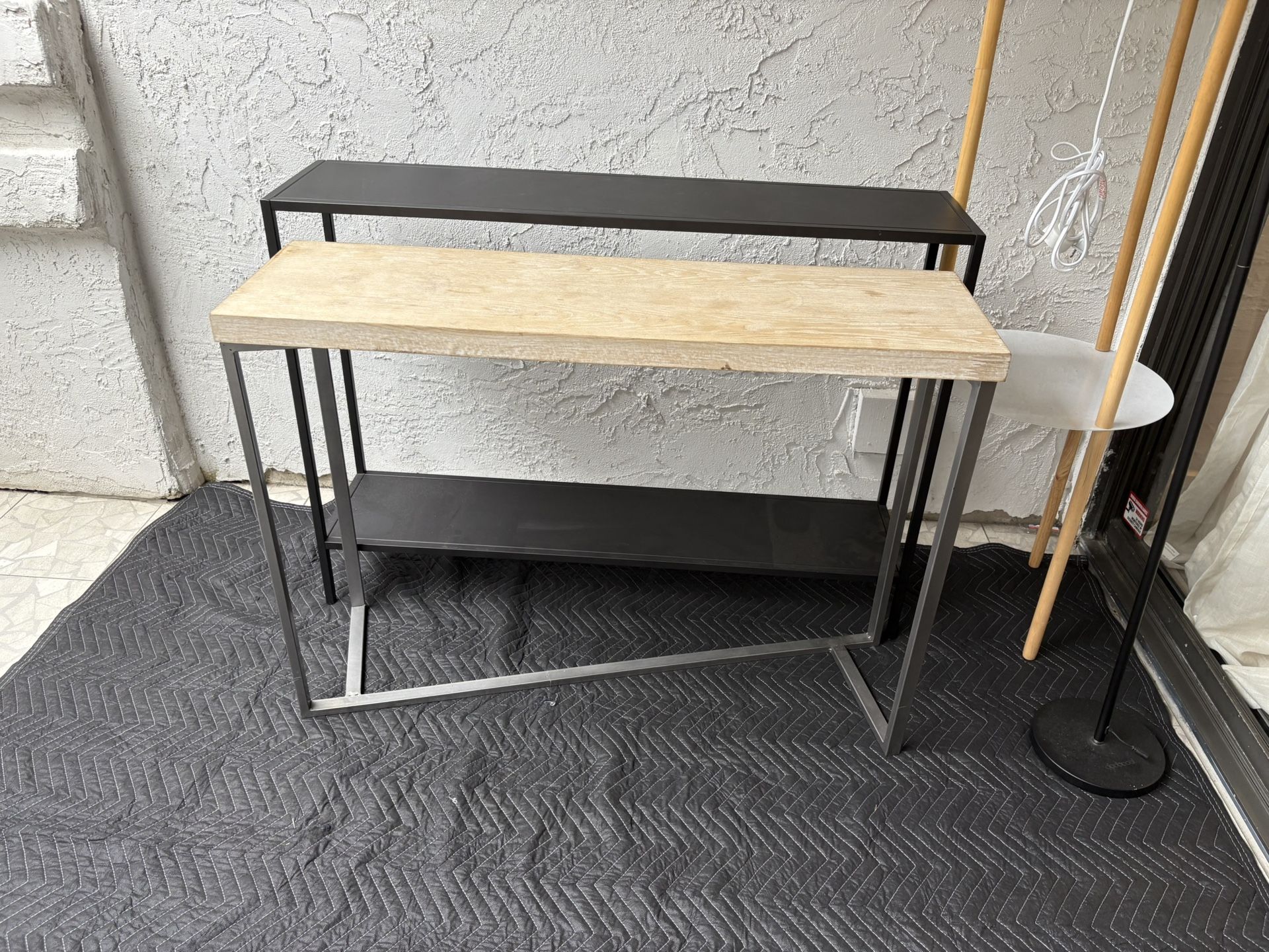 Beige Console Table