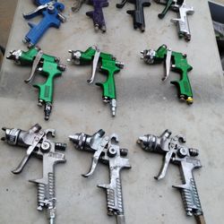 LARGE AUTOMOTIVE PAINT GUNS