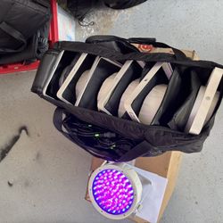 Eight EZ PAR 64 Uplights - $125/EACH
