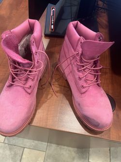 Pink Timberland 