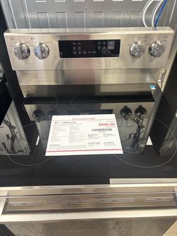 LG Induction Range Stainless Steel • 1 Year Warranty Included