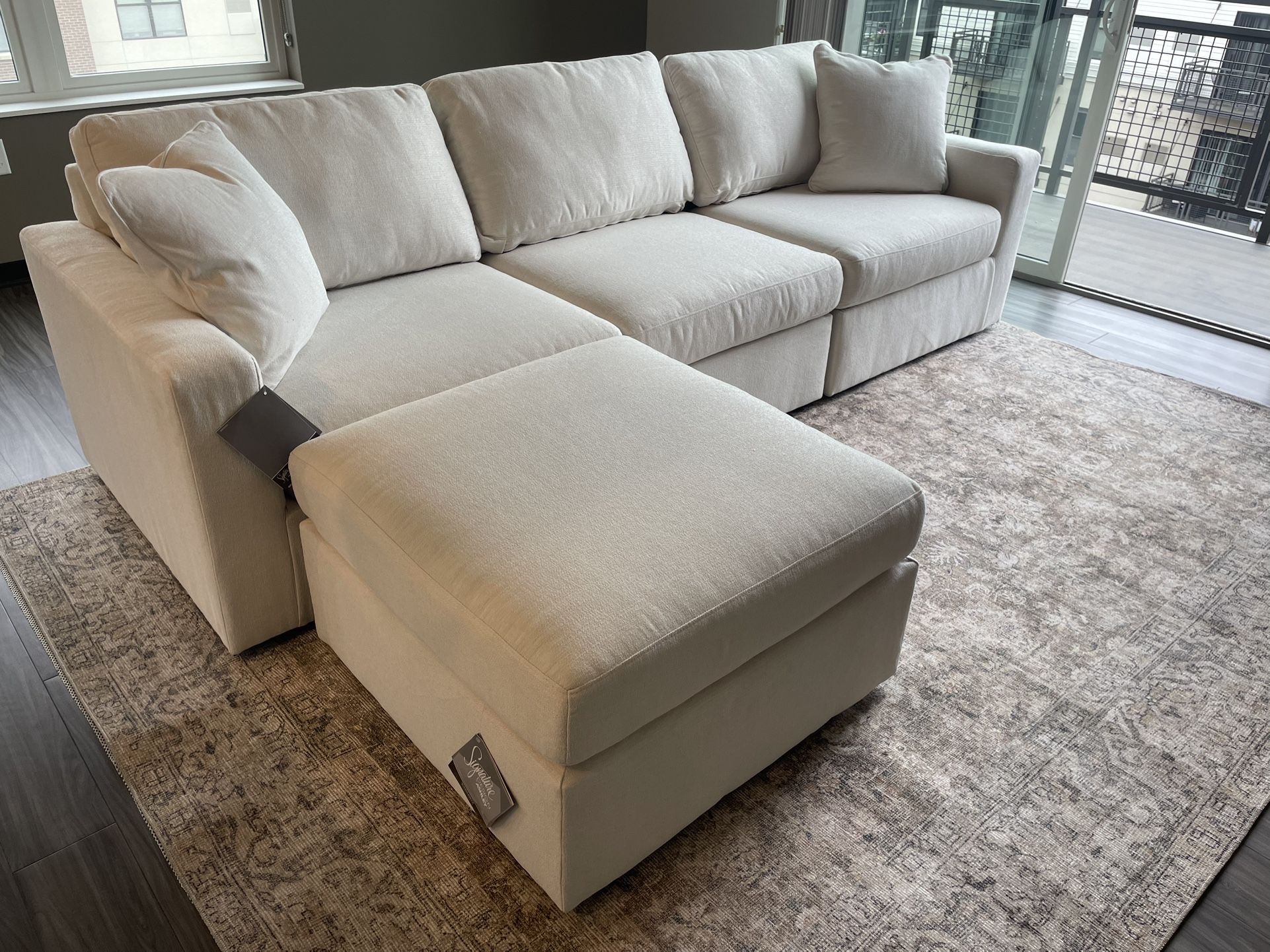 White Modular Sofa