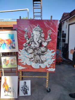 Hand Made Ganesha Pictures