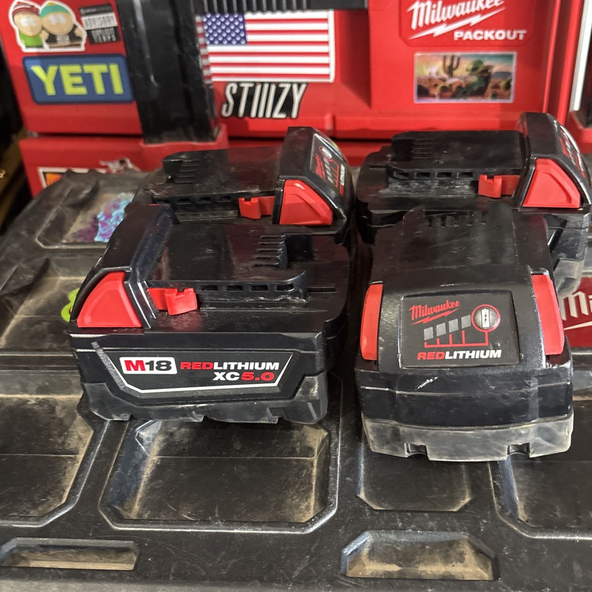 Milwaukee Batteries 5.0