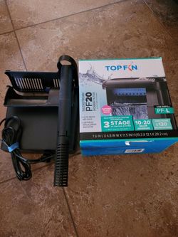 Topfin 10-20gal filter 