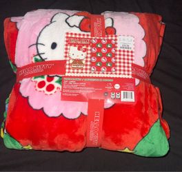 Hello kitty blanket