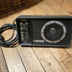 Boss Personal Monitor, Guitar amp powered speaker. Great for Keyboards