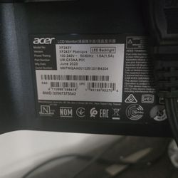 Acer 144 hz Gaming Monitor 