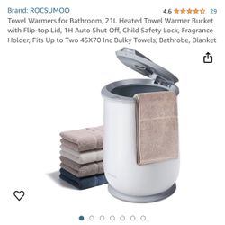 20L Rocsumoo Bathroom Towel Heater