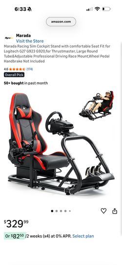 Marada GS54 racing seat simulator cockpit