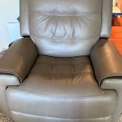 Never Used FLEXSTEEL Beige Recliner Single Seater Sofa