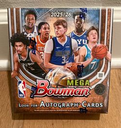 2025/2026 Topps Bowman Basketball Mega Box