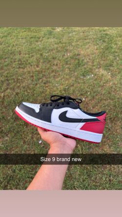 Jordan 1 bred toe size 9