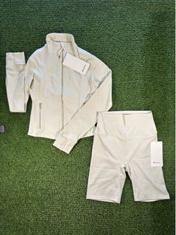 lululemon set - white