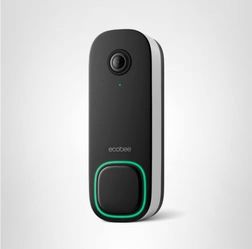 (Brand New in Box)  ecobee Smart Video Doorbell Camera (Wired) - with Industry Leading HD Camera, Smart Security, Night Vision, Person and Package Sen