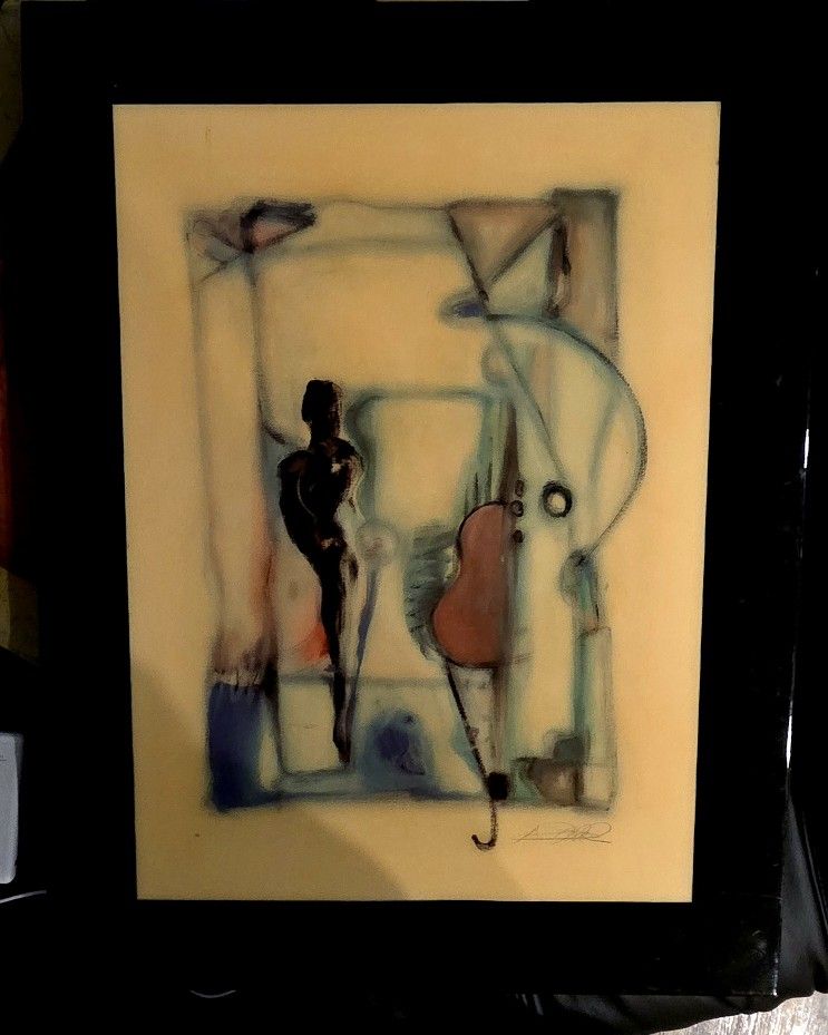 "Jazz Bass I" German artist Alfred Gocke