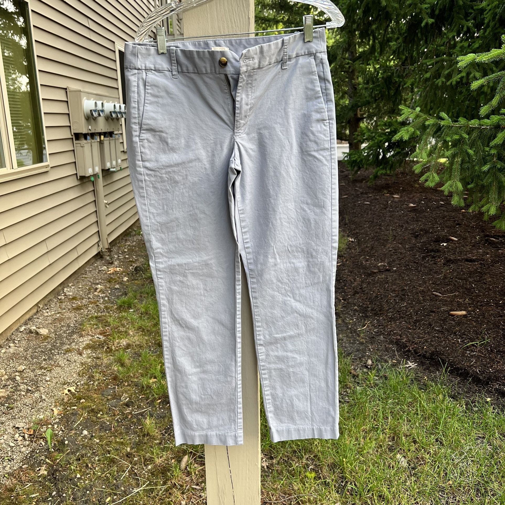 J. Crew vintage slim-straight stretch chino pant