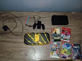 Nintendo switch bundle. CASH ONLY