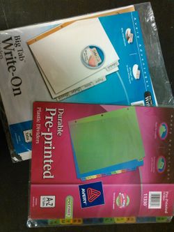 Avery dividers new
