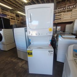 GE stackable washer and dryer Of Gas