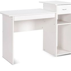 Costway Computer Desk PC Laptop Table w/ Drawer and Shelf Home Office