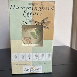 Ceramic humming bird feeder if I eat one