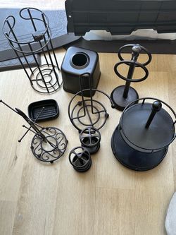 Espresso bathroom / kitchen accessories