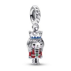 PANDORA Festive Nutcracker Dangle Charm