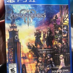 PS4 Kingdom hearts 3
