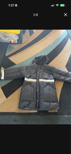 New men’s Refrigiwear parka jacket with hood