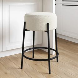 Isaac Modern Backless Bar Stool