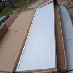 Flat panel bay led light