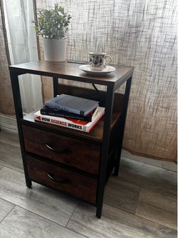 Nightstand w charging station