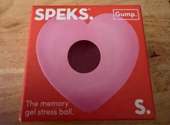 Spek Heart squishy (Pink)